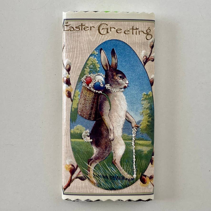 Nelda Barchers Glitter Cards - Chocolate Bars Easter