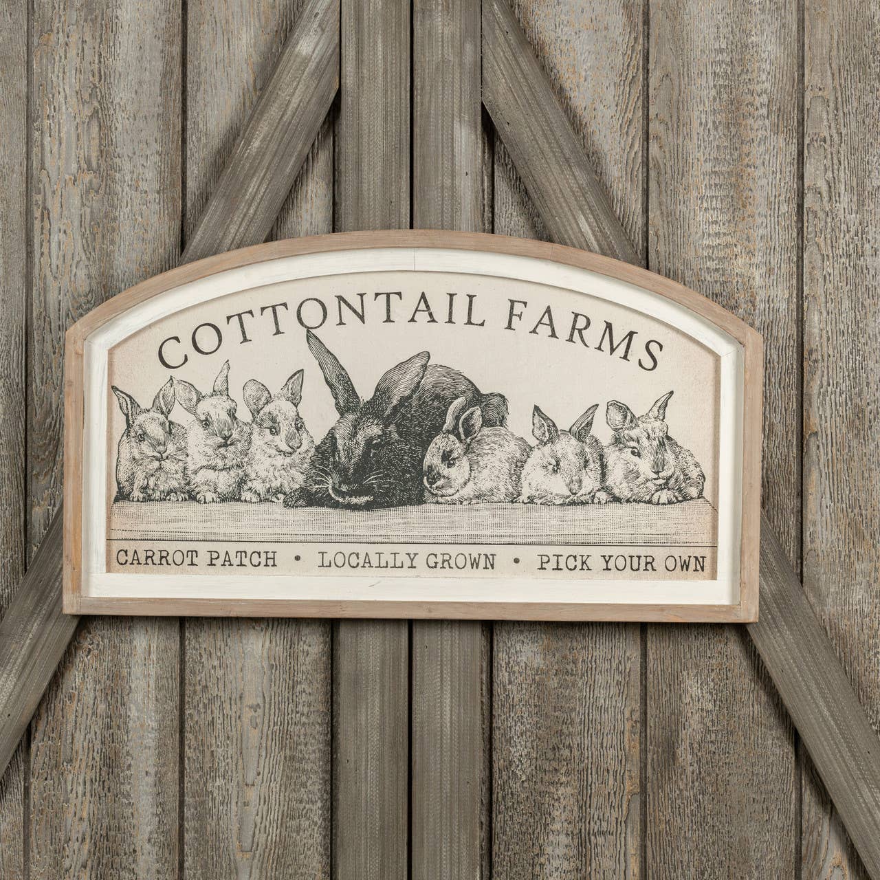 Le Menagerie - COTTONTAIL FARMS SIGN