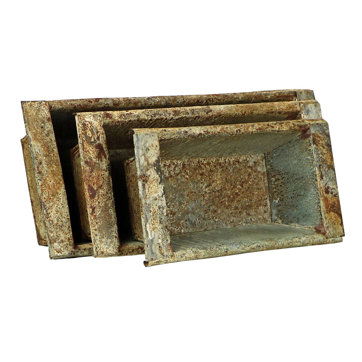 LeMenagerie - French Zinc Trough S/3