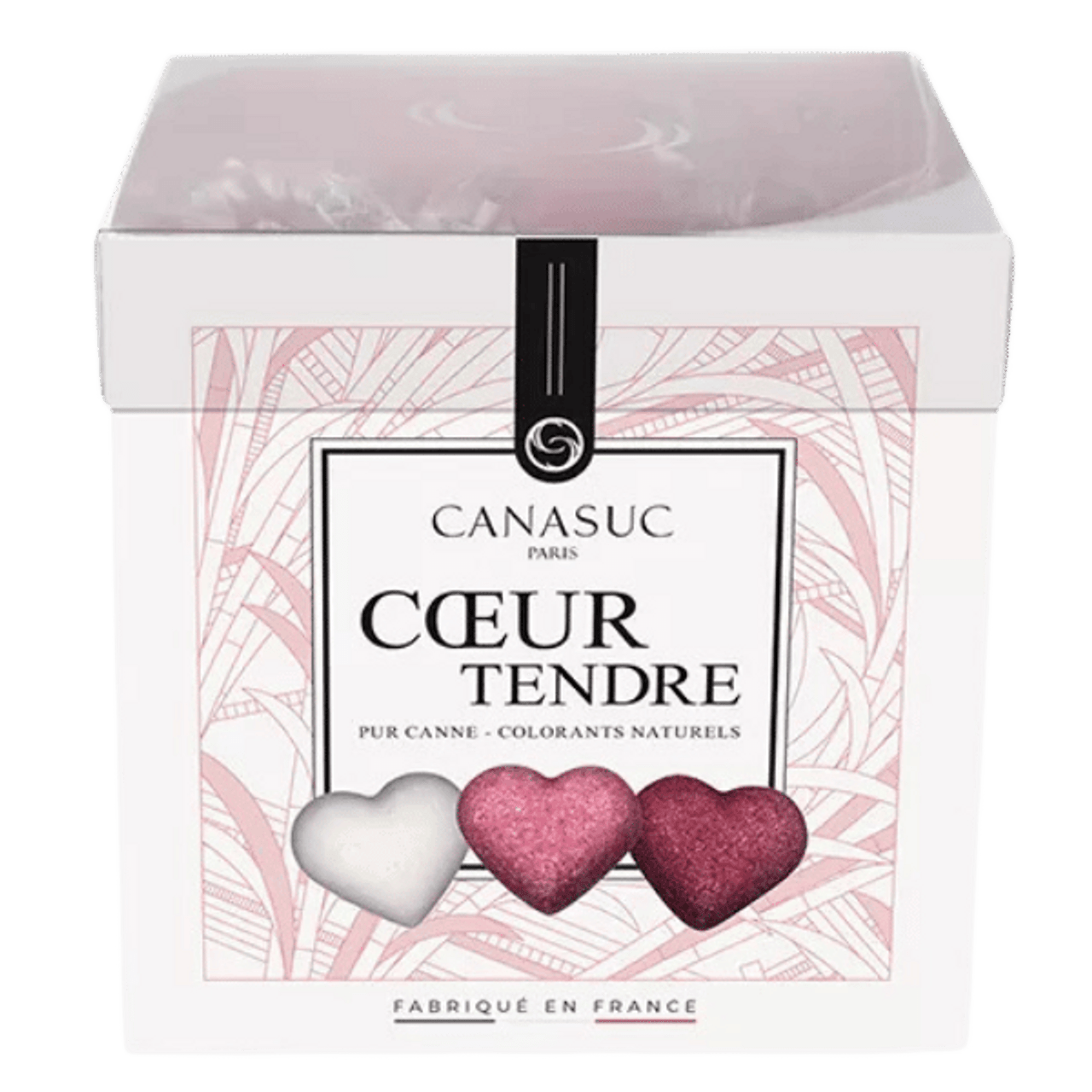 The French Farm - Canasuc Assorted Pink Hearts Gift Box 6.3oz