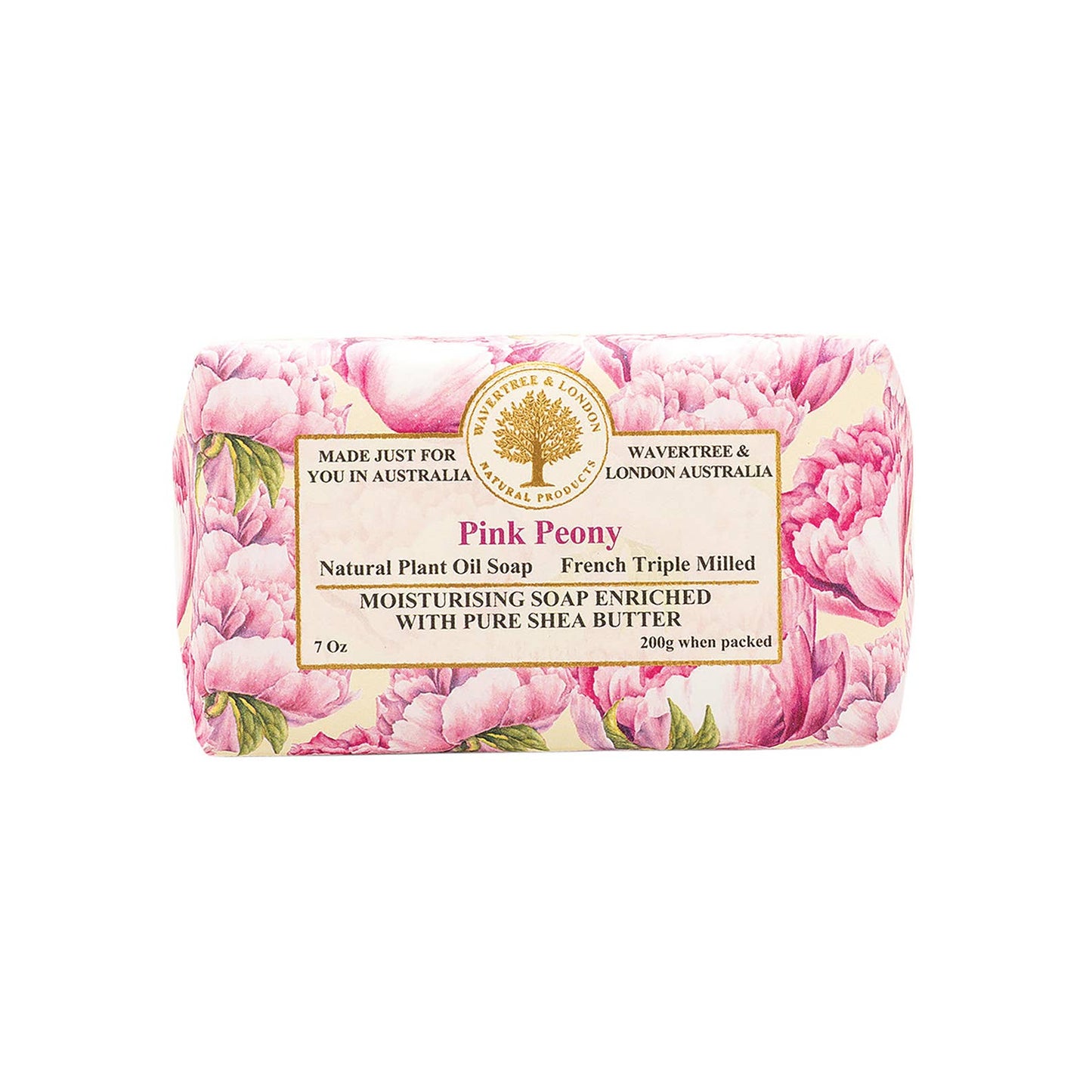 Wavertree & London - Wavertree & London Pink Peony Luxury Soap Bars