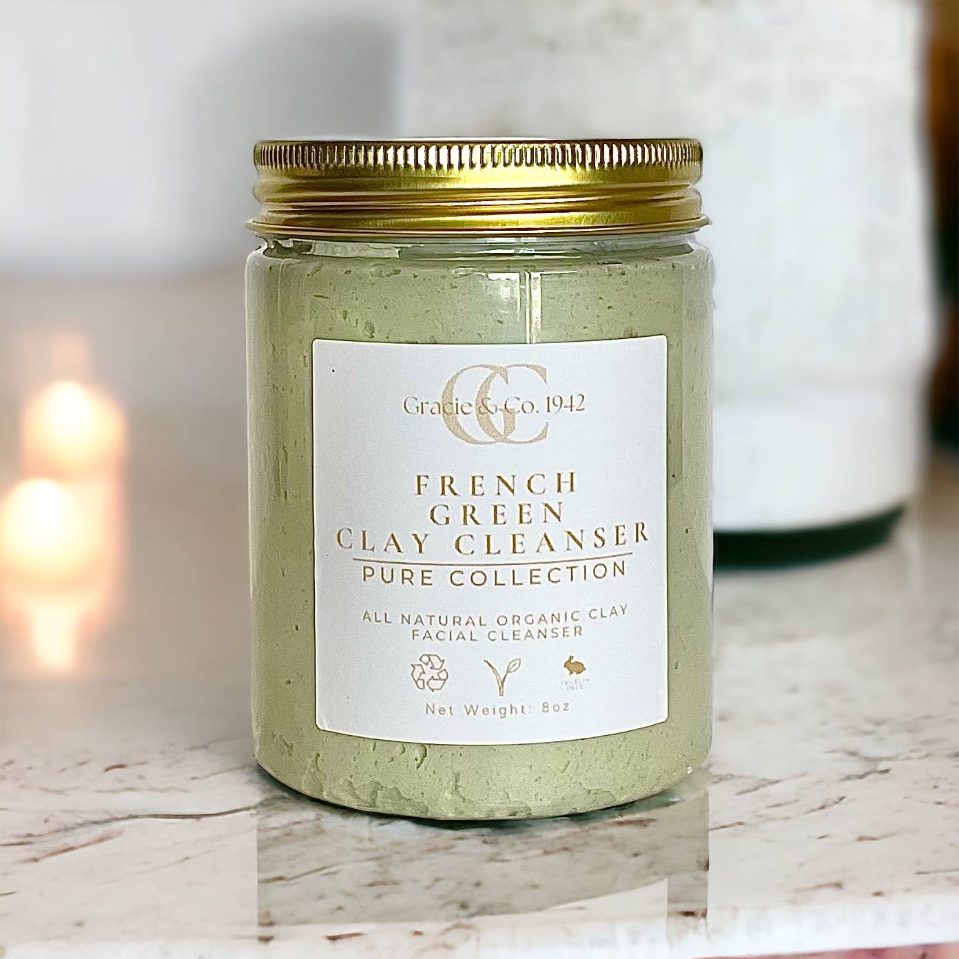 Gracie & Co. 1942 - All Natural Facial Clay Cleanser