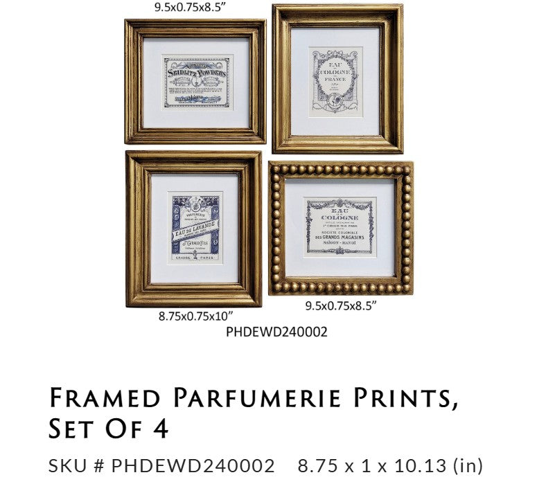 Porch View - Framed Parfumerie Prints (each)