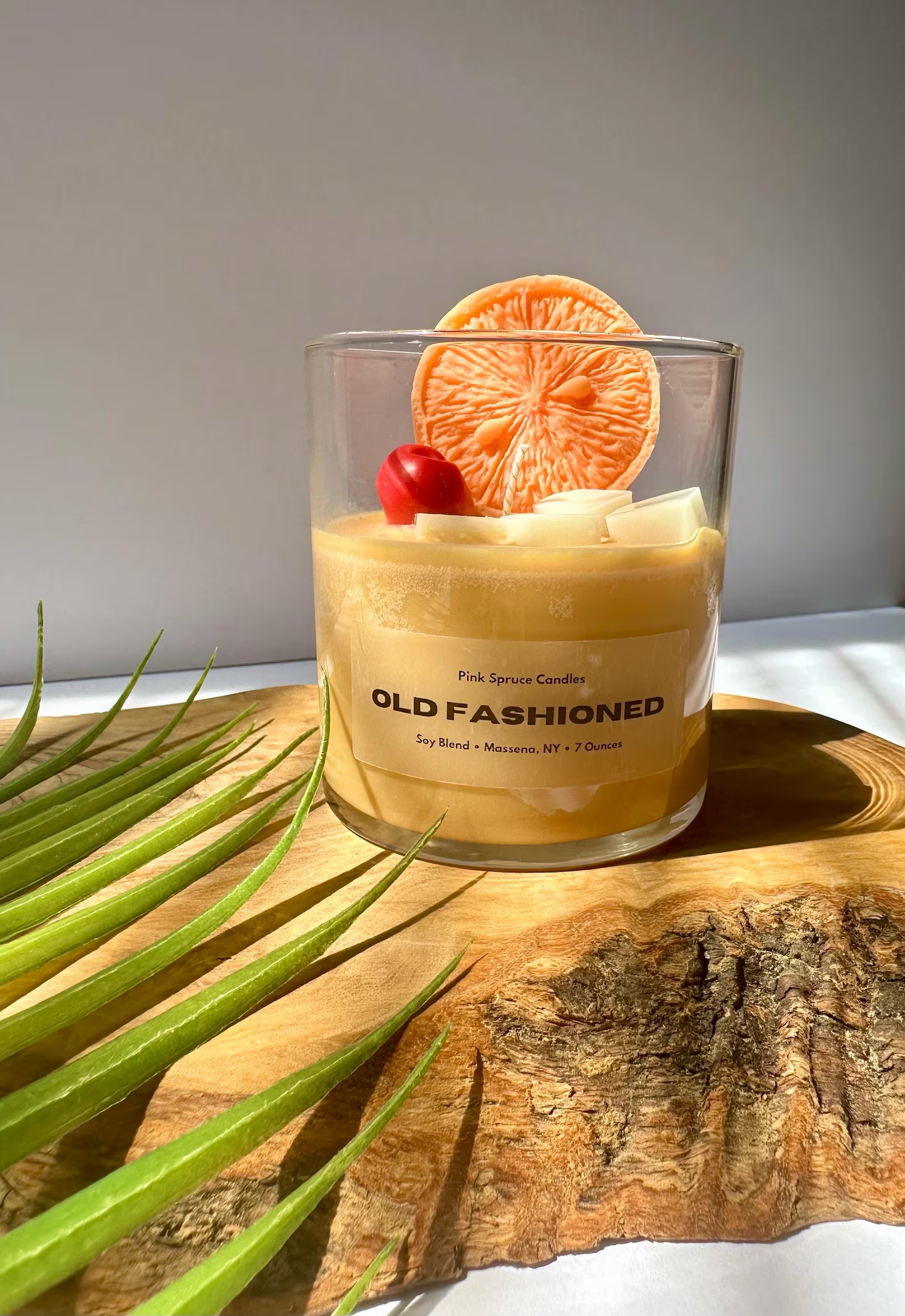 Pink Spruce - Old Fashioned Candle