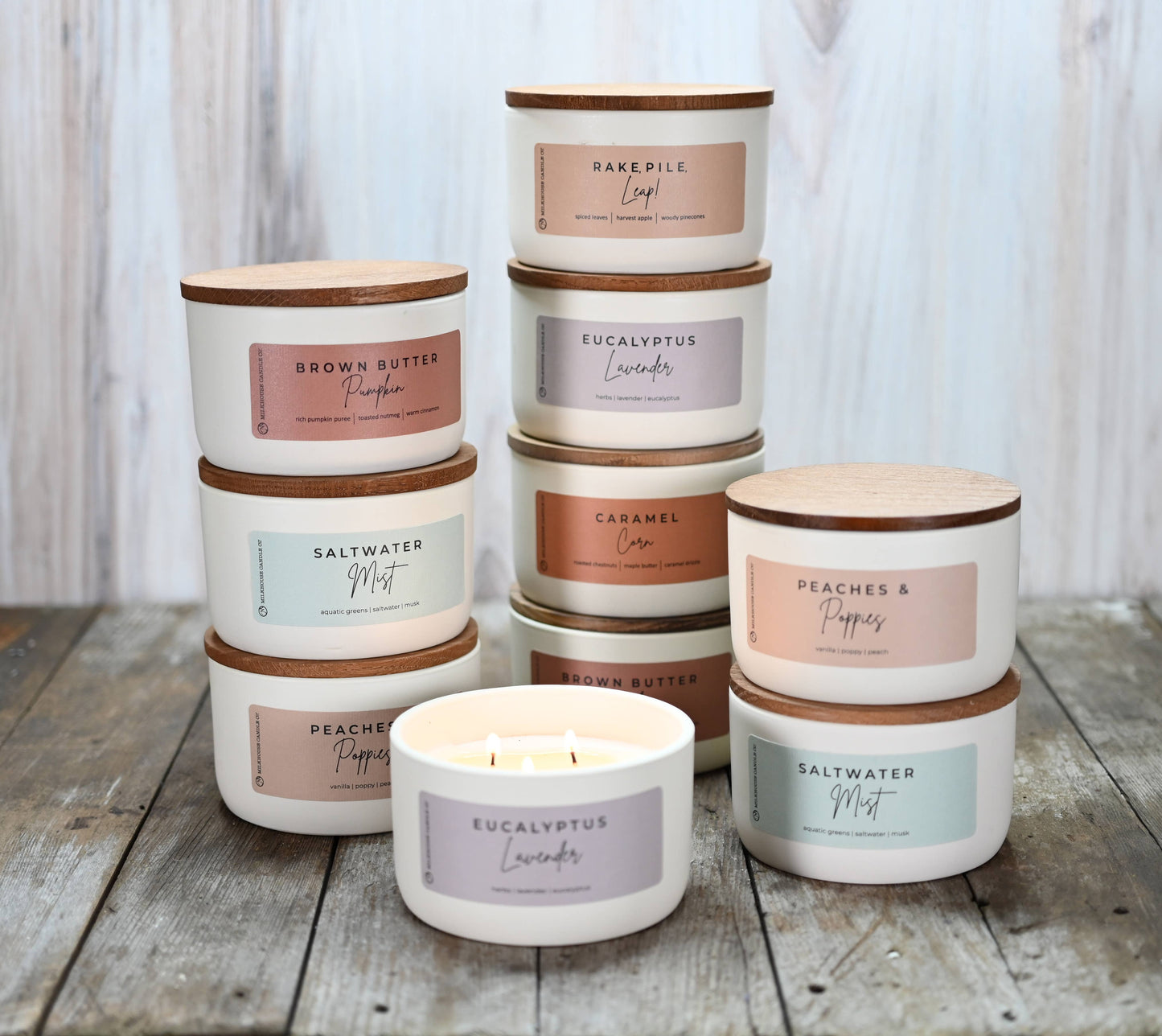 Milkhouse Candle Company - Brown Butter Pumpkin | Statement Candle