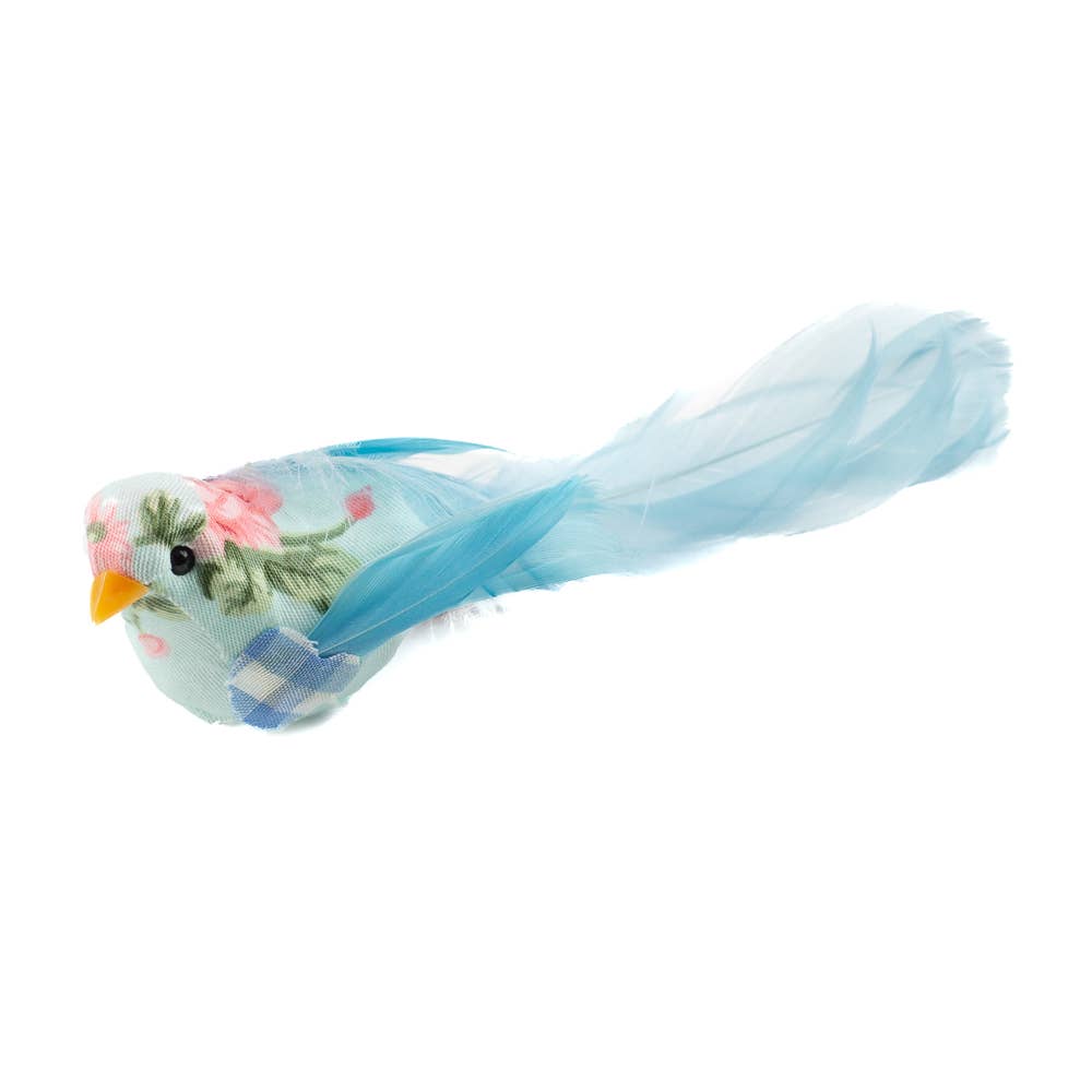 Le Menagerie- Floral Printed Chickadee Birds