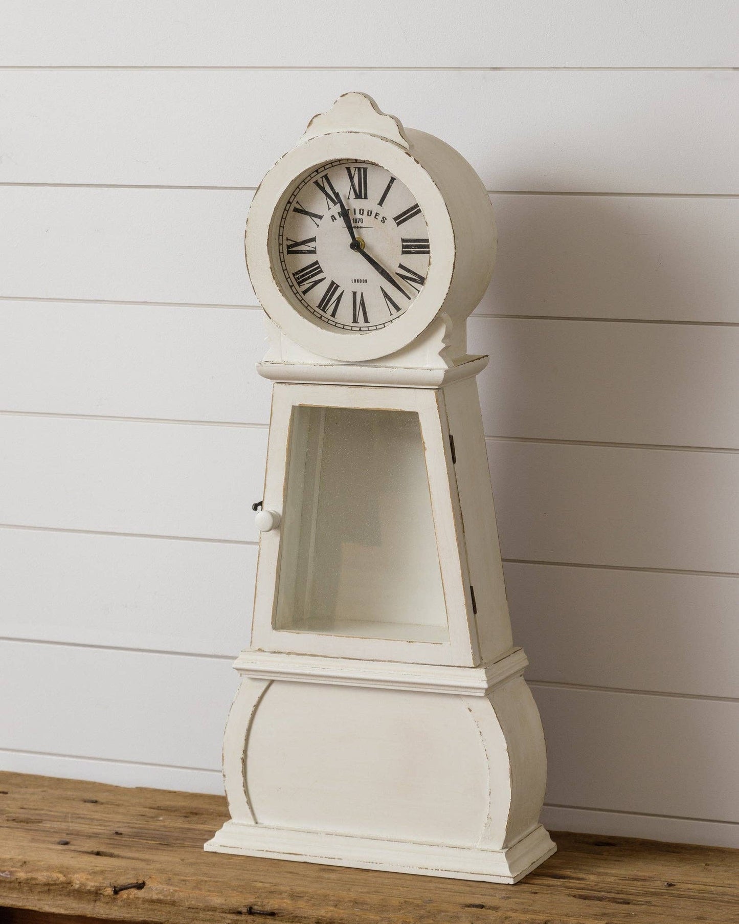 LeMenagerie_Audrey's - Tabletop Distressed Grandfather Clock (PC)