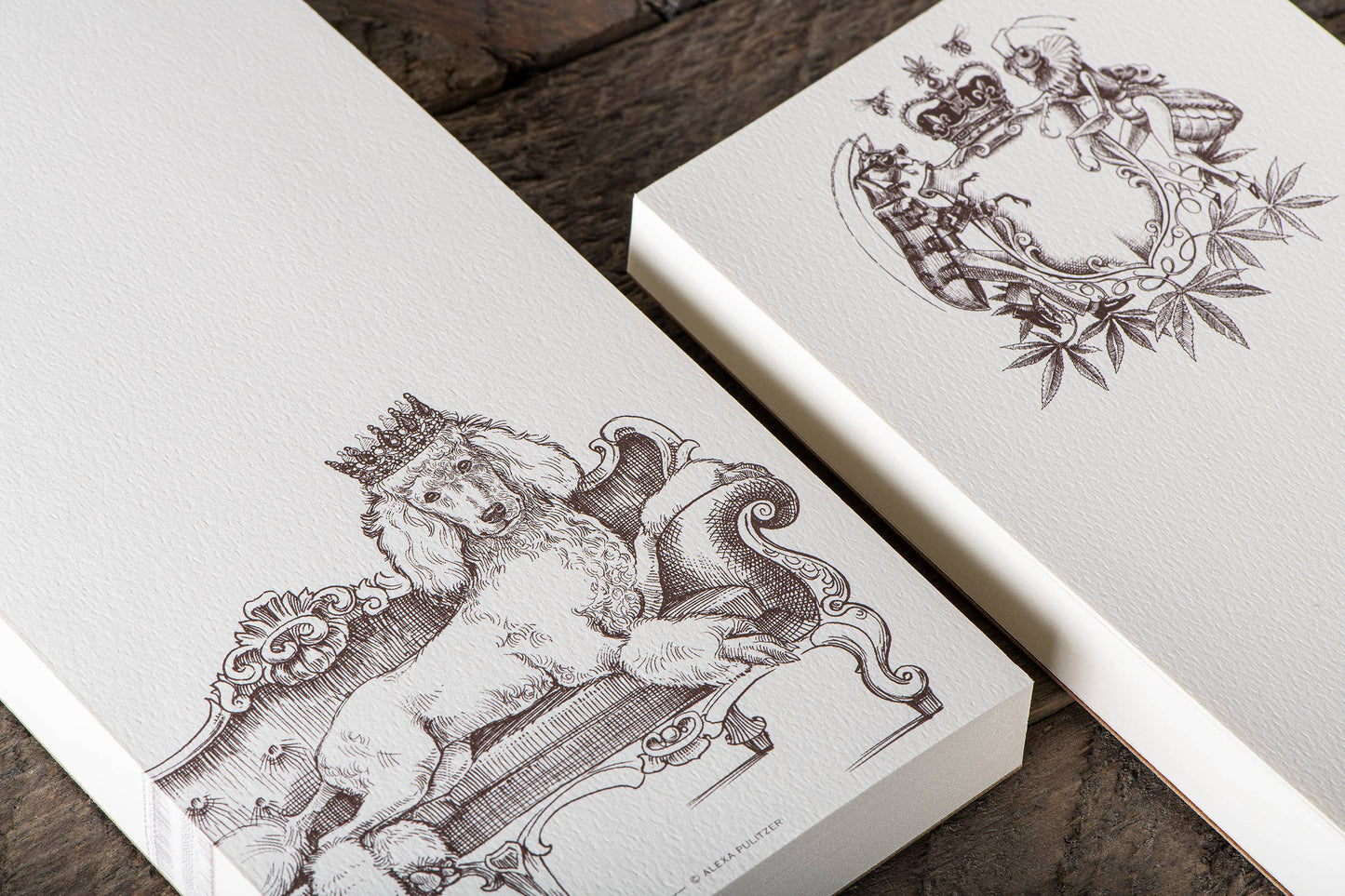 Le Alexa Pulitzer - Royal Poodle Long Pad