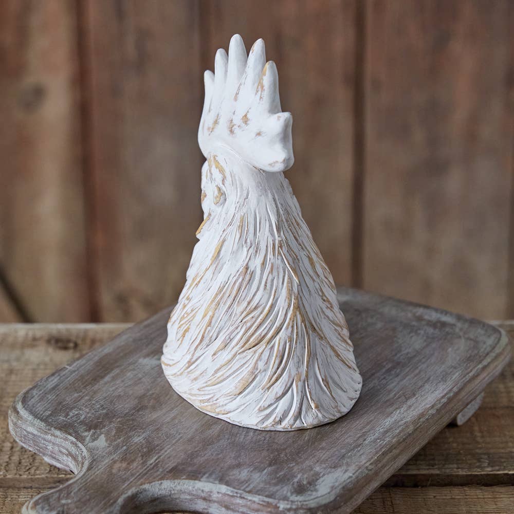 Le Menagerie - Rooster Head Sculpture