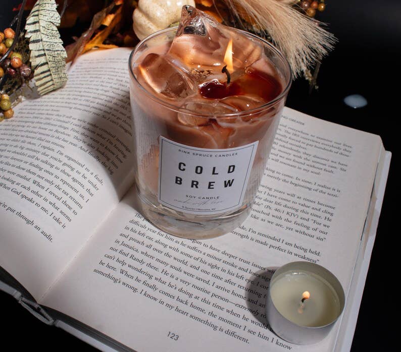 Le Menagerie - Handpoured Soy Wax Cold Brew Iced Coffee Candle