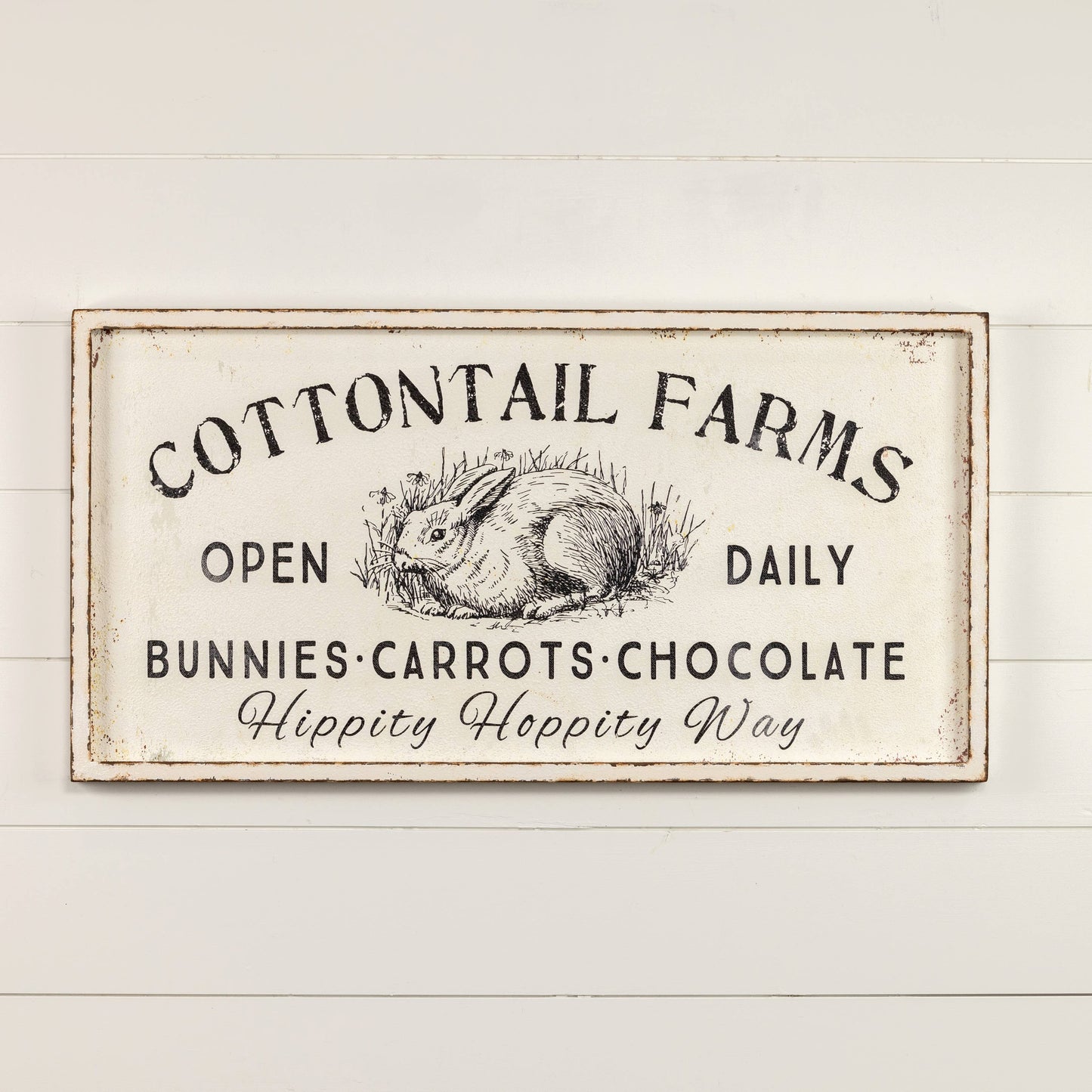 Le Menagerie - COTTONTAIL FARMS OPEN DAILY SIGN
