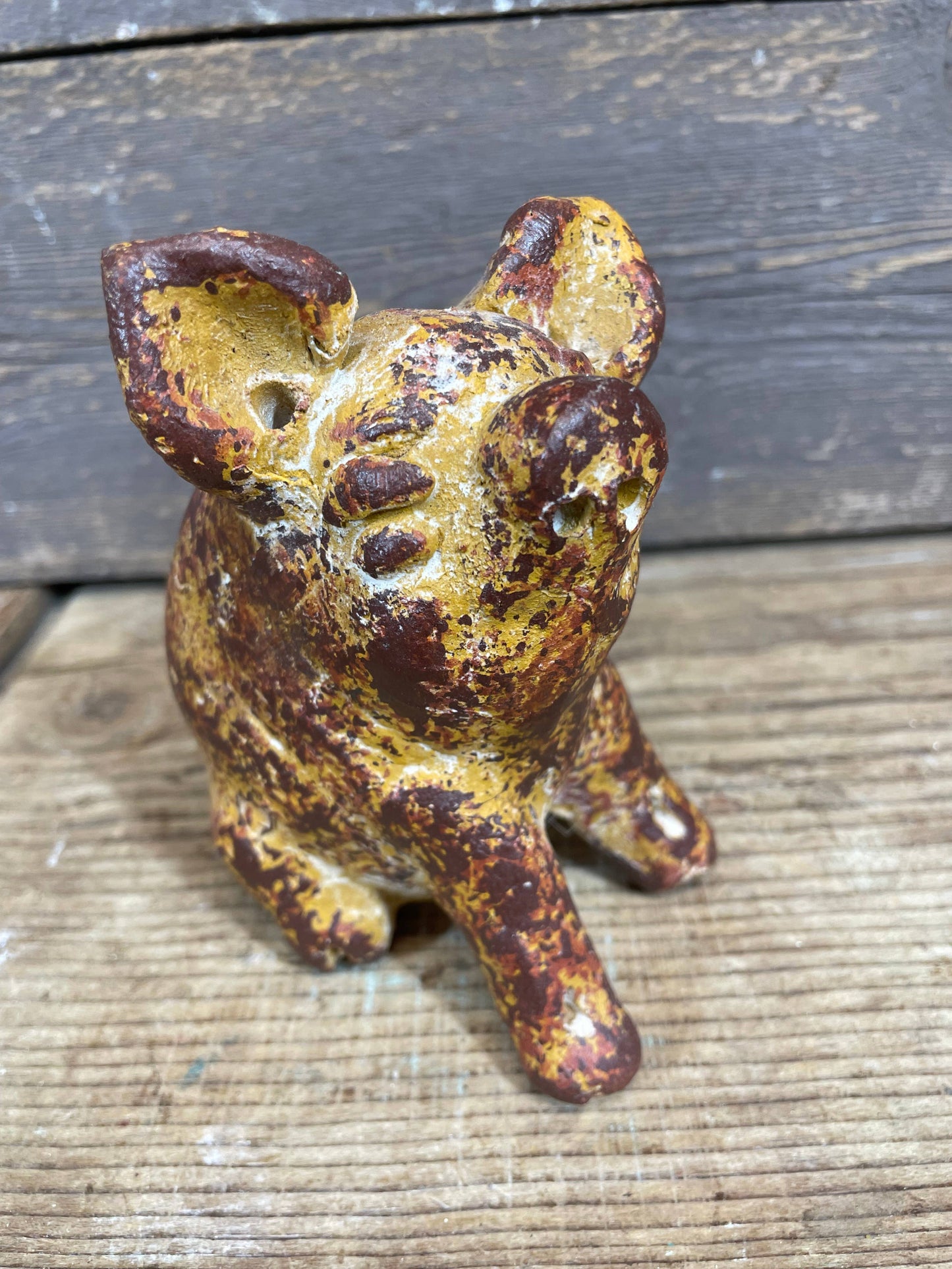 Le Menagerie - Adorable Clay Pig Set of 3-Garden Decor-3 sizes