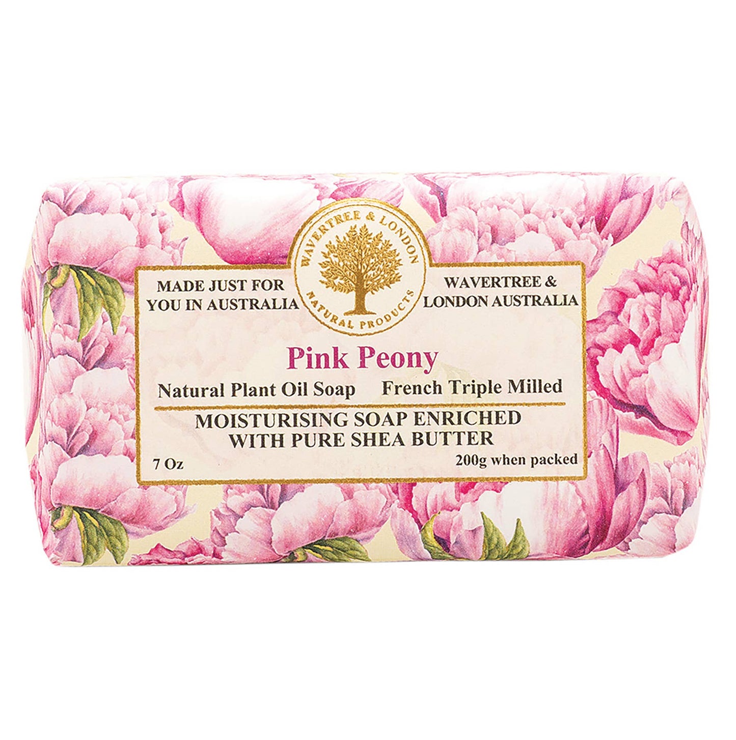 Wavertree & London - Wavertree & London Pink Peony Luxury Soap Bars