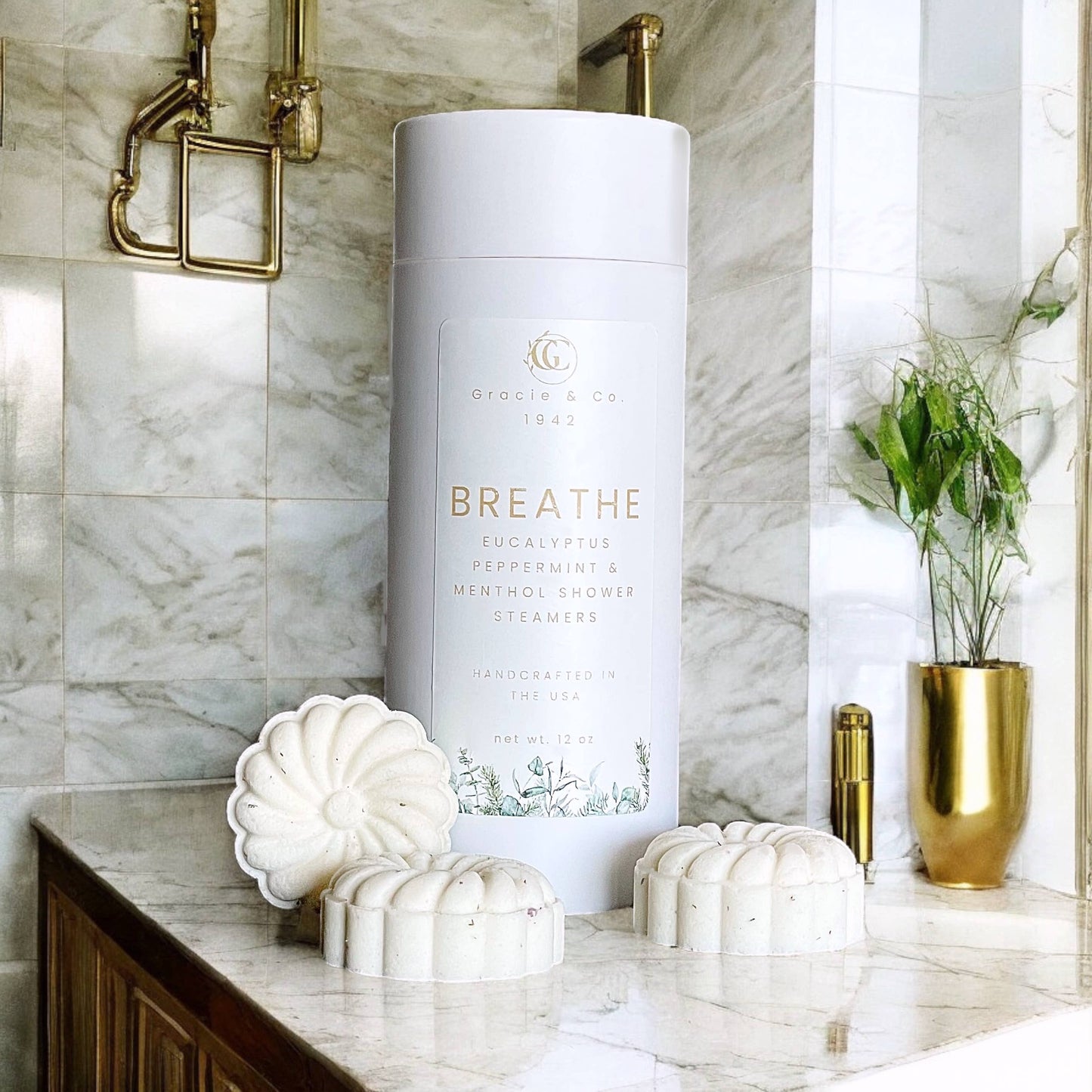 Gracie & Co. 1942 - Organic Botanical Aromatherapy Shower Steamers