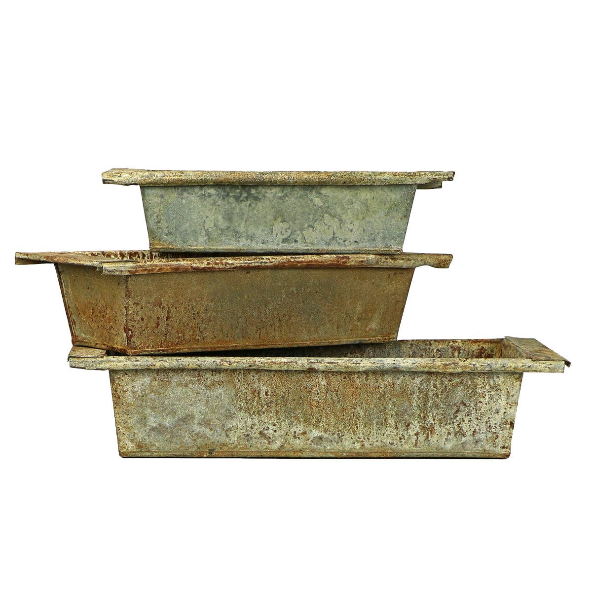 LeMenagerie - French Zinc Trough S/3