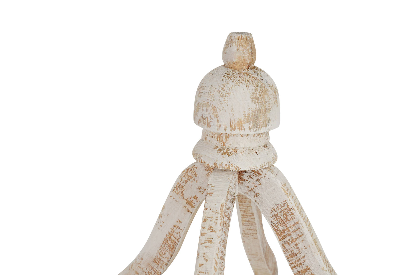 Le Menagerie - Kota Farmhouse Wood Lantern-Set of 3- Lanterns-White-Beauty