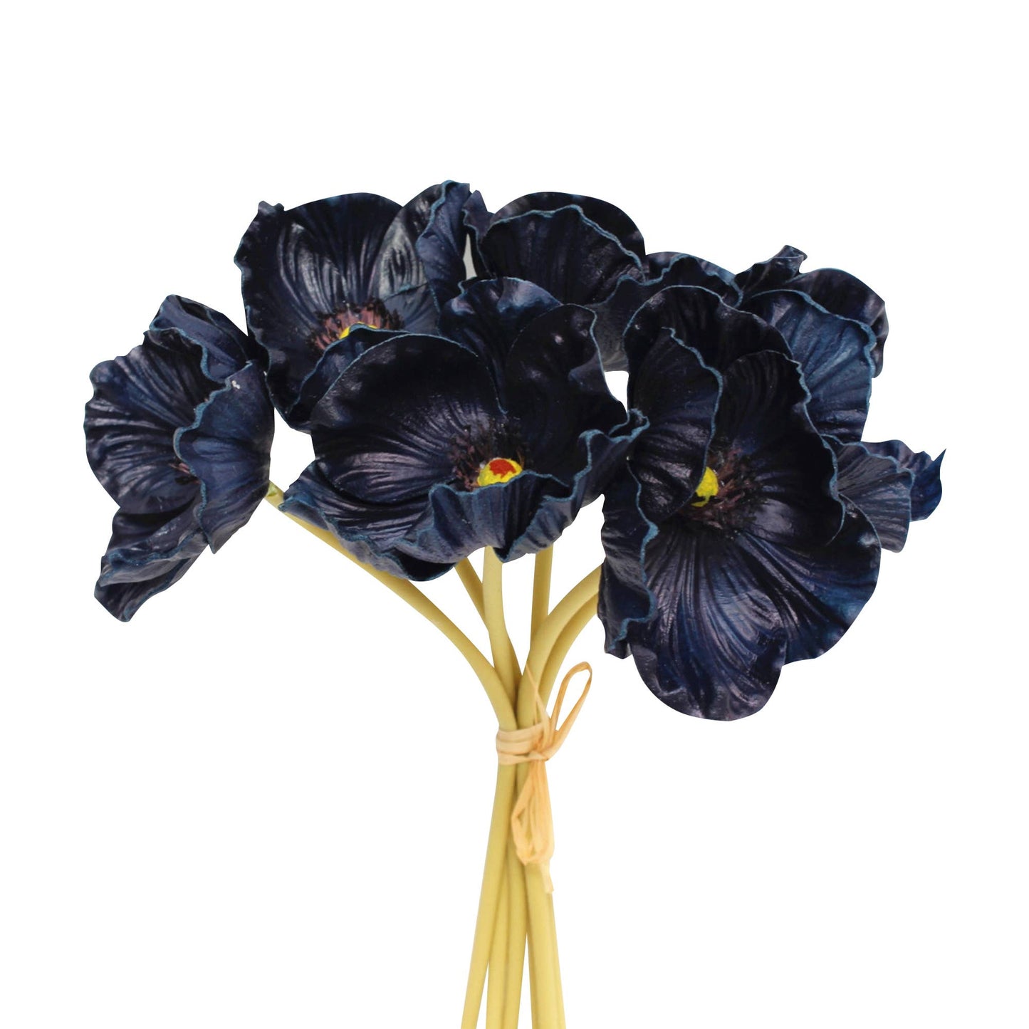 Angel Isabella - 11" Real Touch Poppy-6 stems per bundle