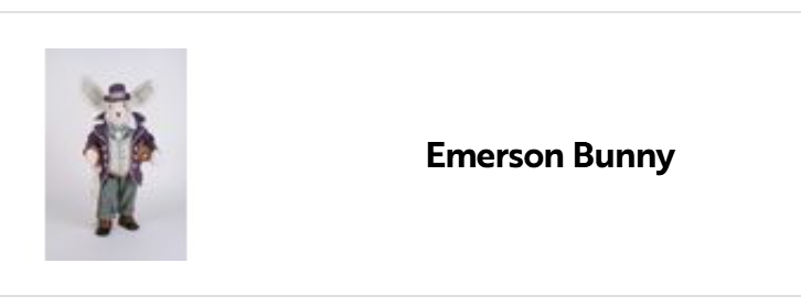 Le Menagerie - Emerson Bunny