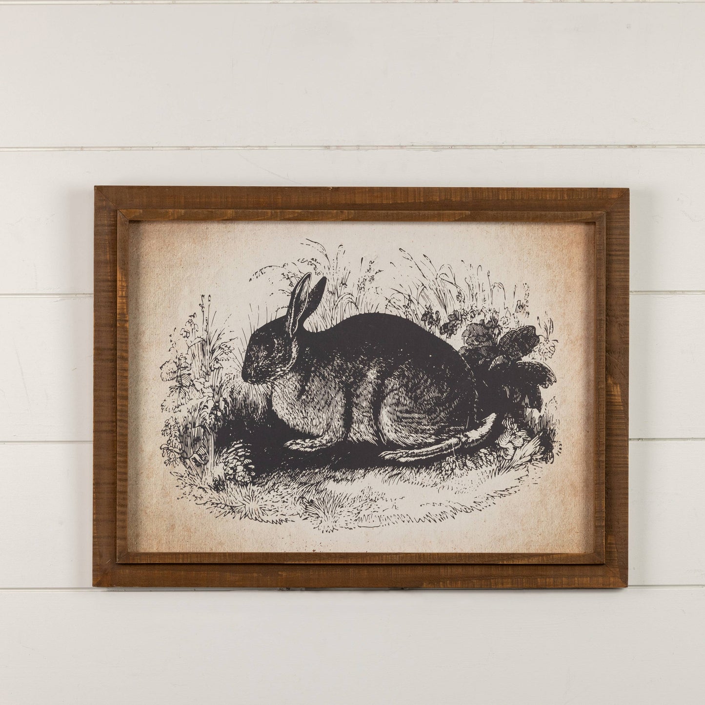 Le Menagerie - RUSTIC BUNNY PRINT