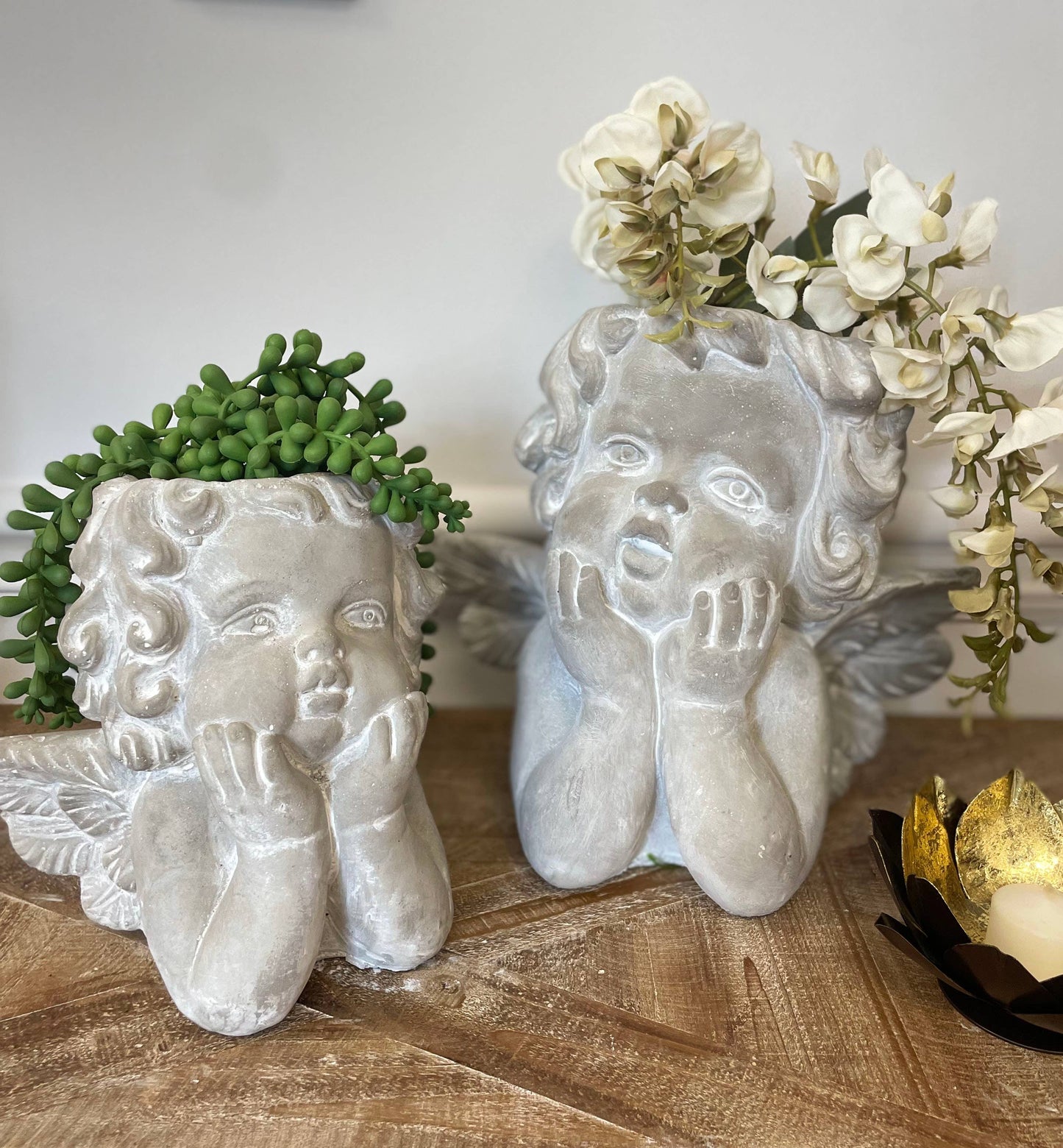 Le Menagerie - Cement Little Angel Planter