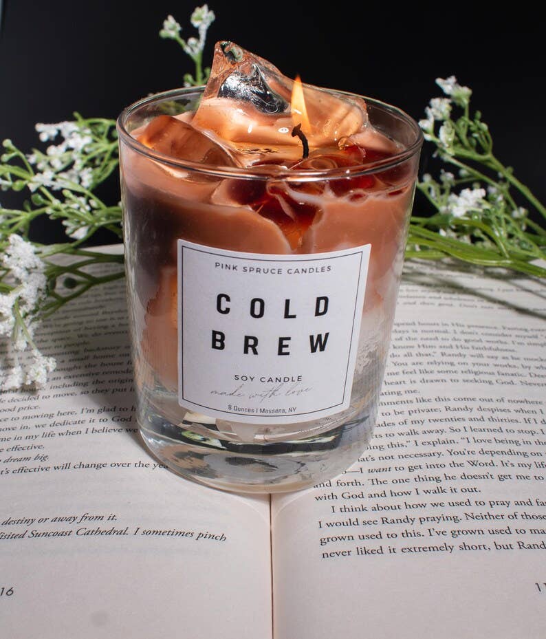 Le Menagerie - Handpoured Soy Wax Cold Brew Iced Coffee Candle