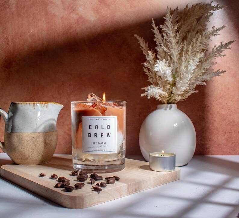 Le Menagerie - Handpoured Soy Wax Cold Brew Iced Coffee Candle