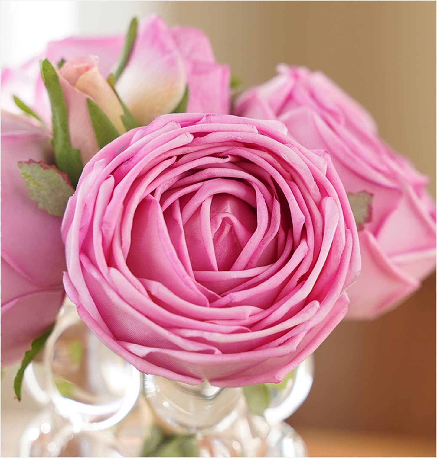 Angel Isabella - 6-stem bundle-Real Touch rose bouquet