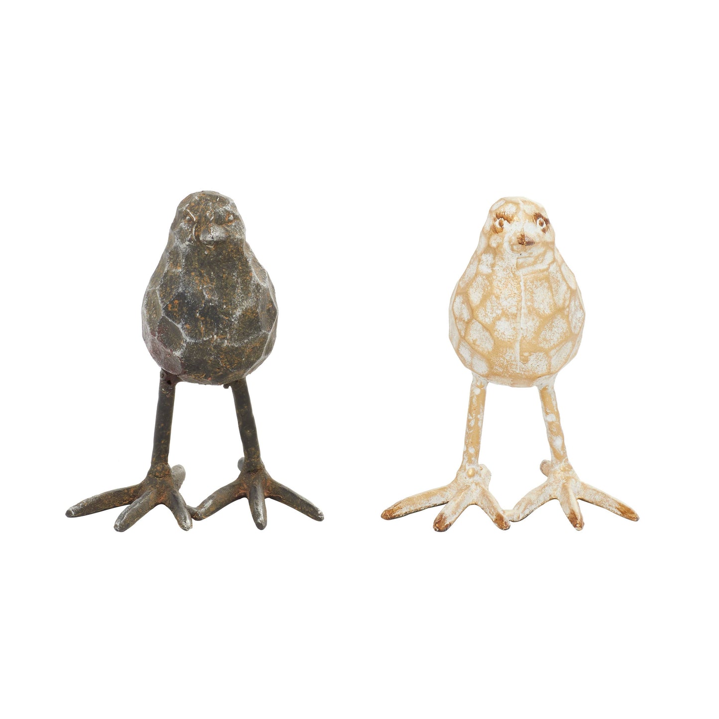 Le Menagerie - Farmhouse Gold Metal Sculpture Set