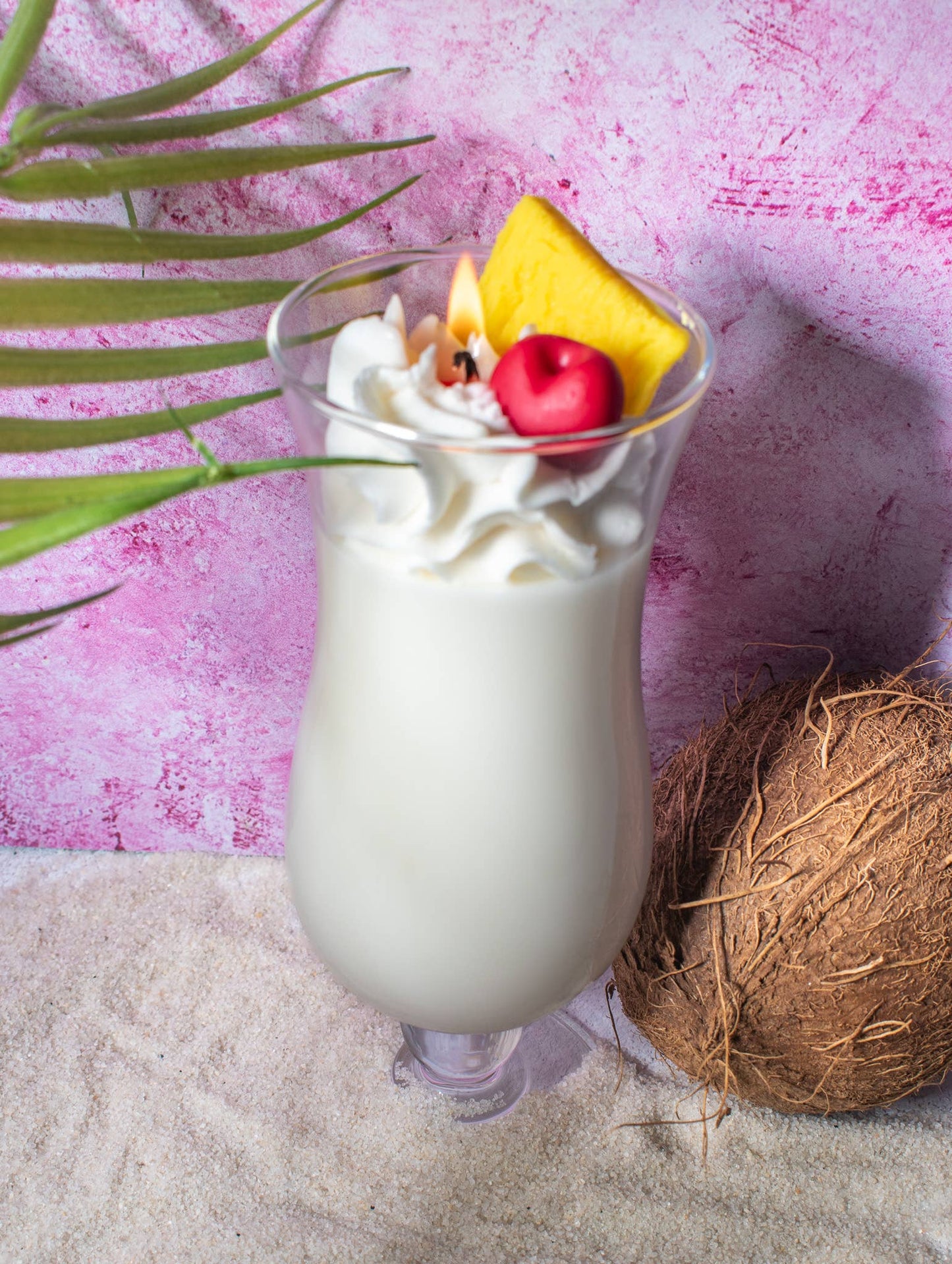 Pink Spruce - Hand poured Pina Colada Candle