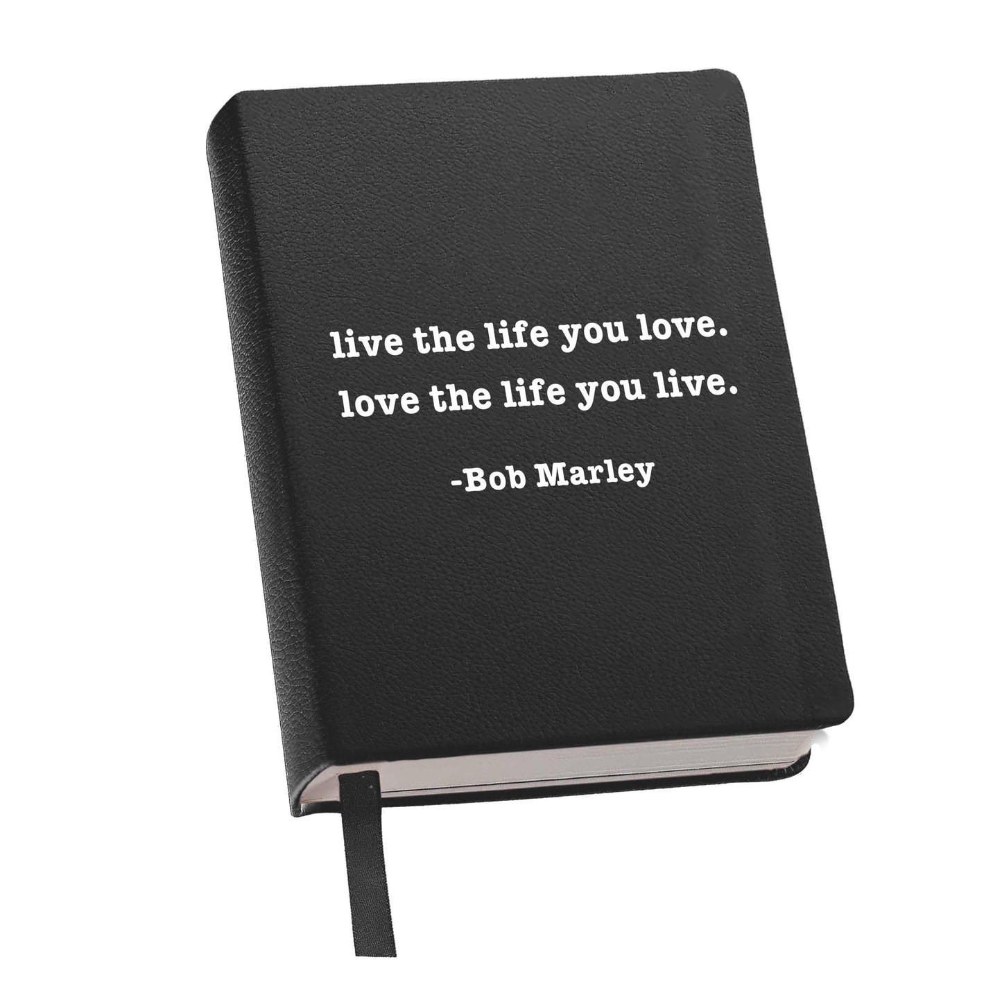 Toss Designs - Journal- Live the Life Bob Marley