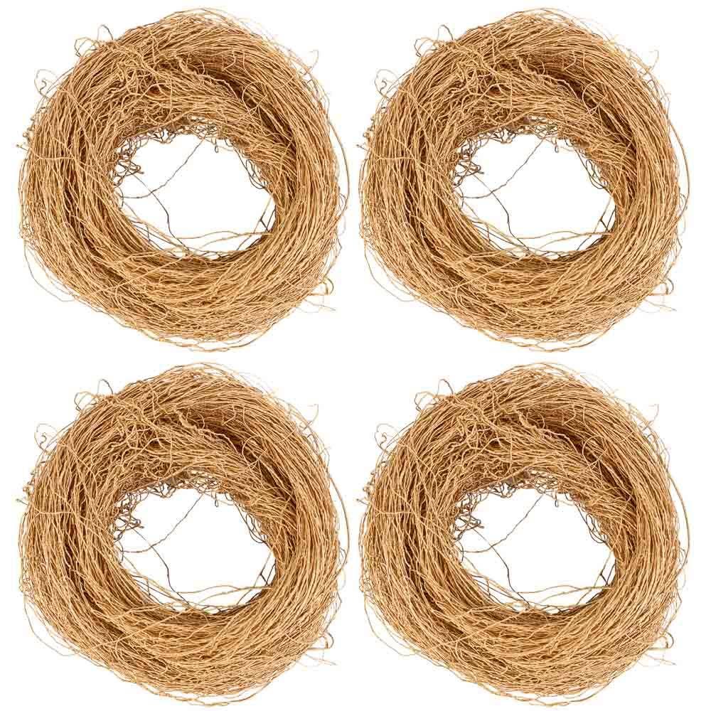 Le Menagerie - 6' Gold Glittered Faux Twig Garlands