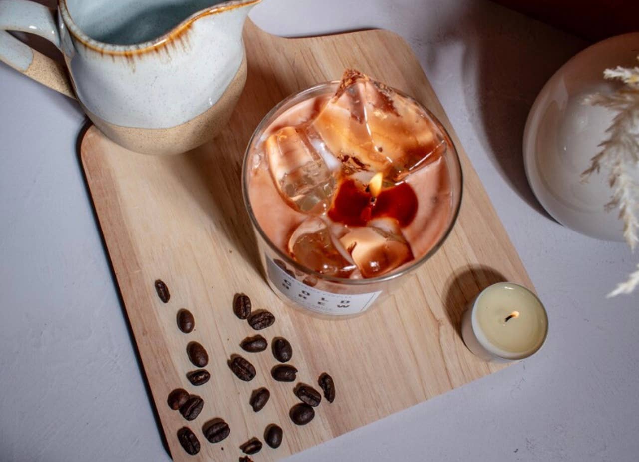 Le Menagerie - Handpoured Soy Wax Cold Brew Iced Coffee Candle