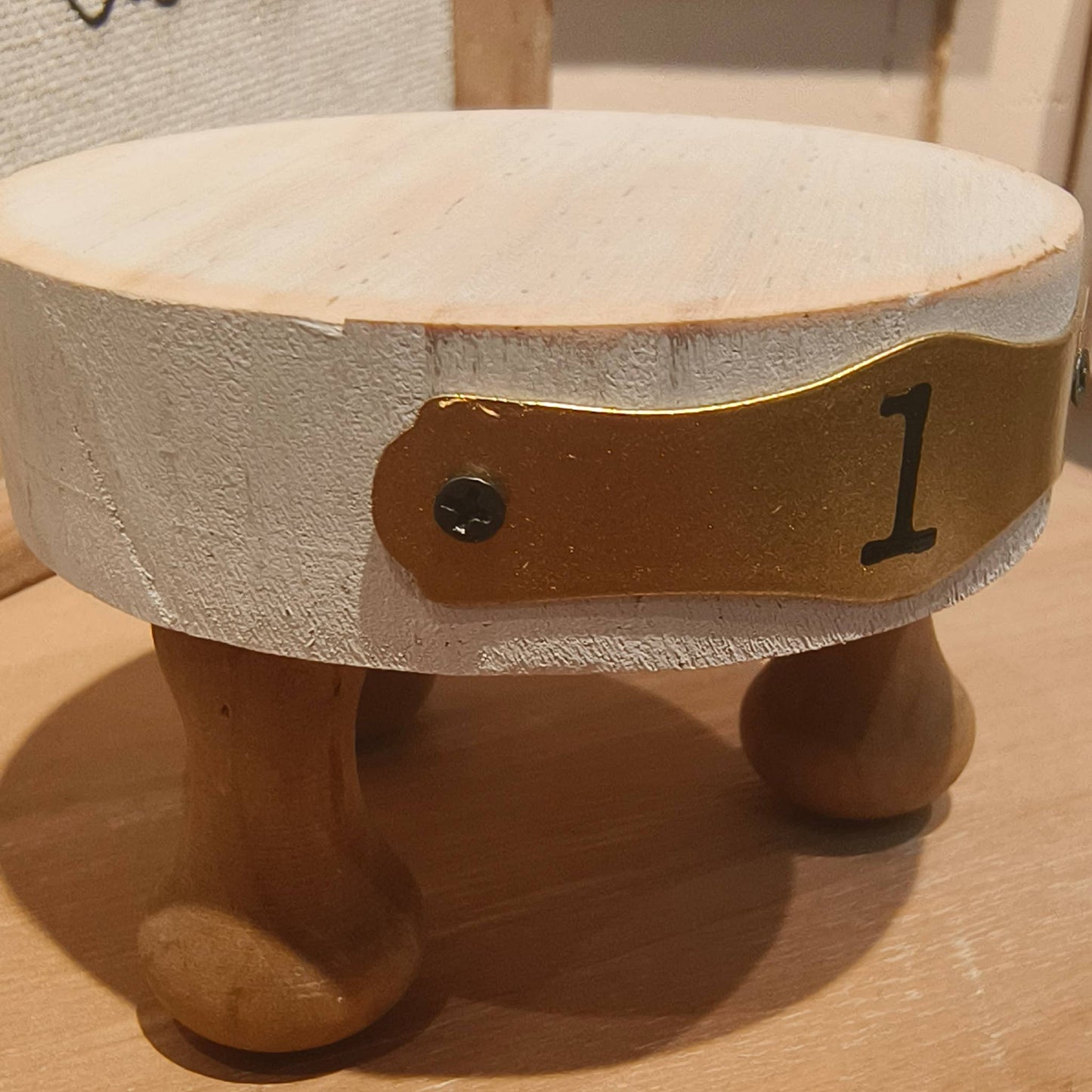 Paris Loft - 3Pcs Round Display Riser, White