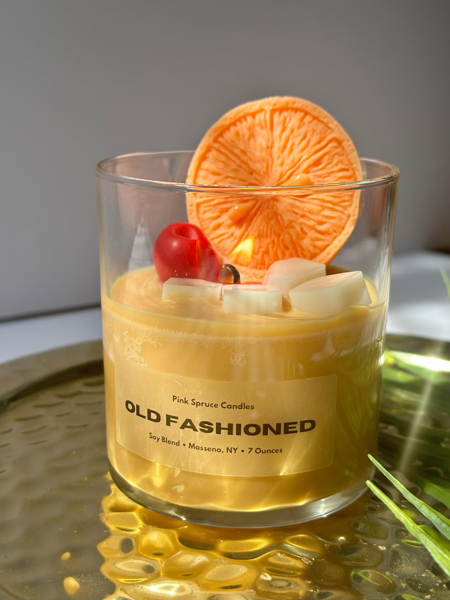 Pink Spruce - Old Fashioned Candle