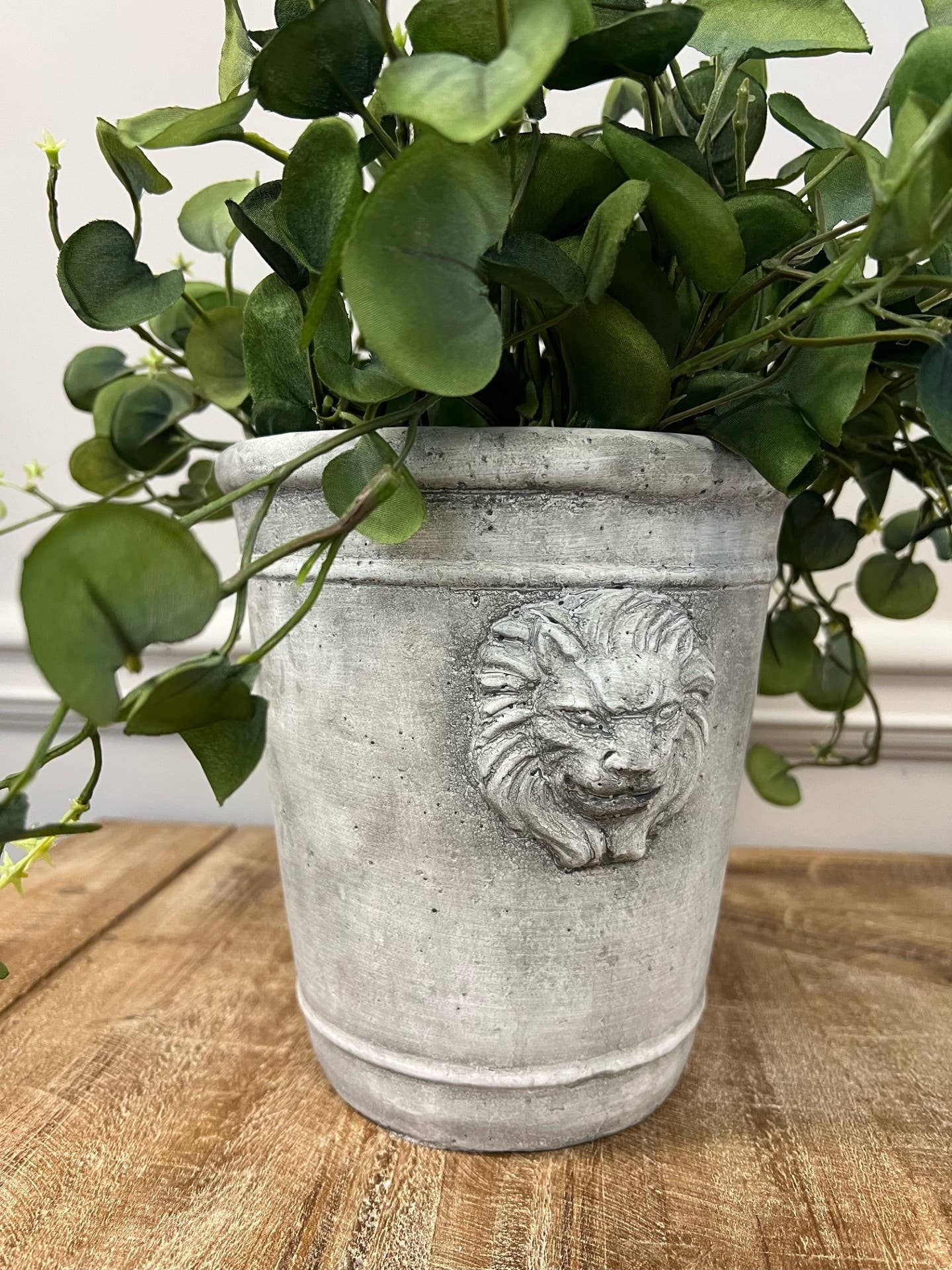 Le Menagerie - Cement Lion Planter