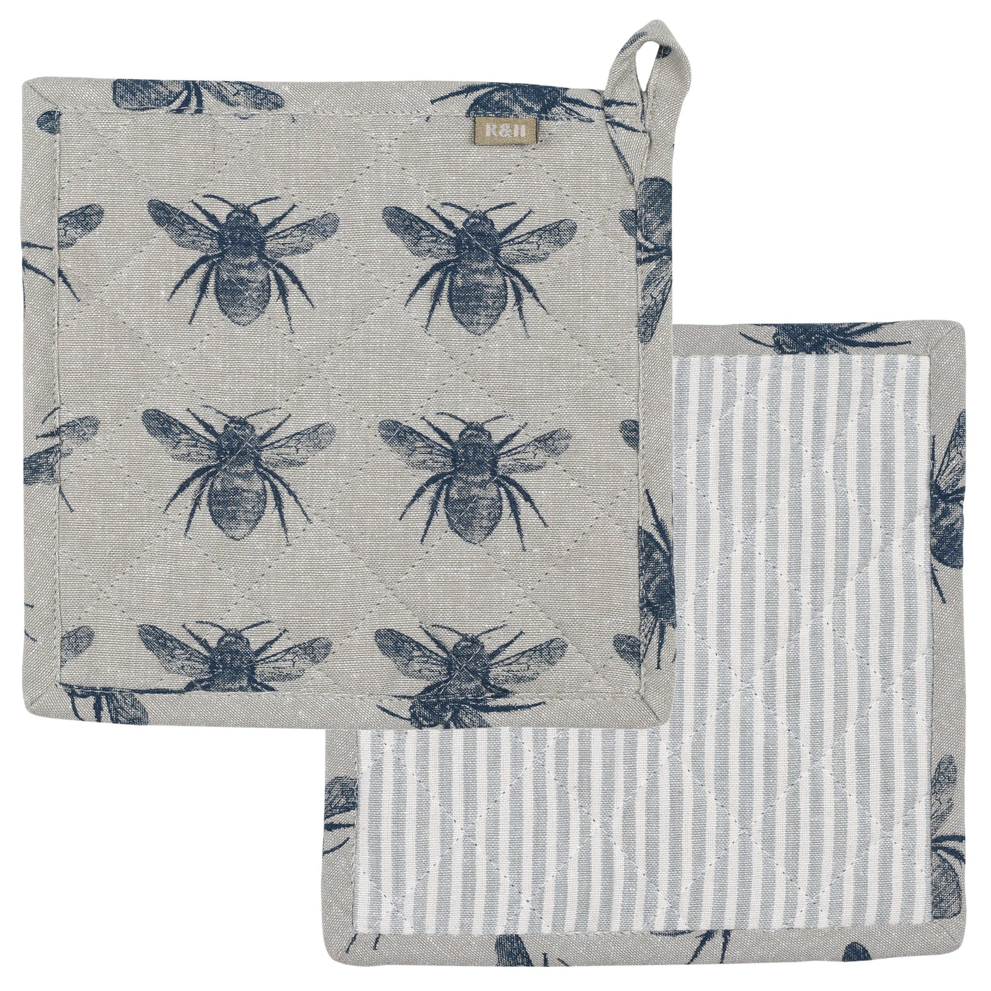 Le Menagerie - Bee Trivet Prussian Blue