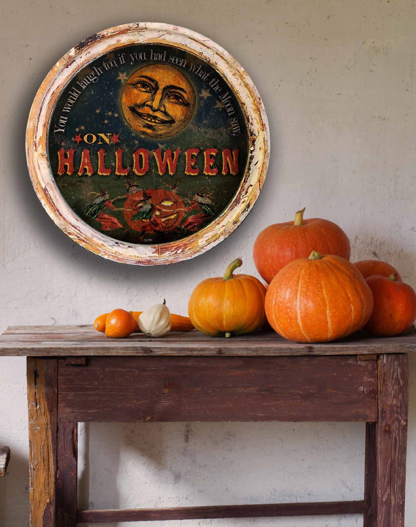 TroubleMaker Trading Company - On Halloween - Circle Artwork