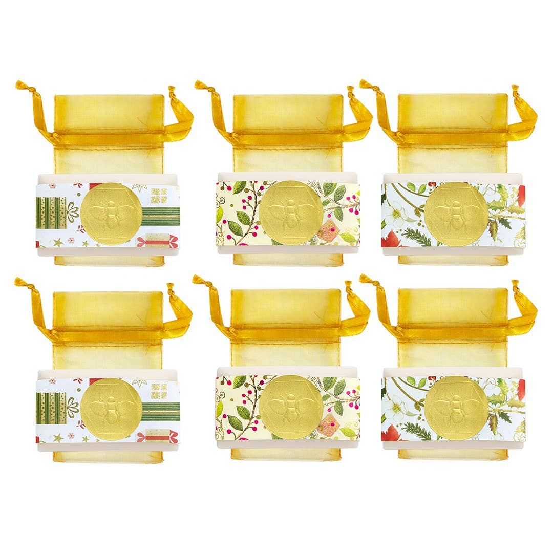 Honey House Naturals - Holiday Mini Soaps - 24 Assorted