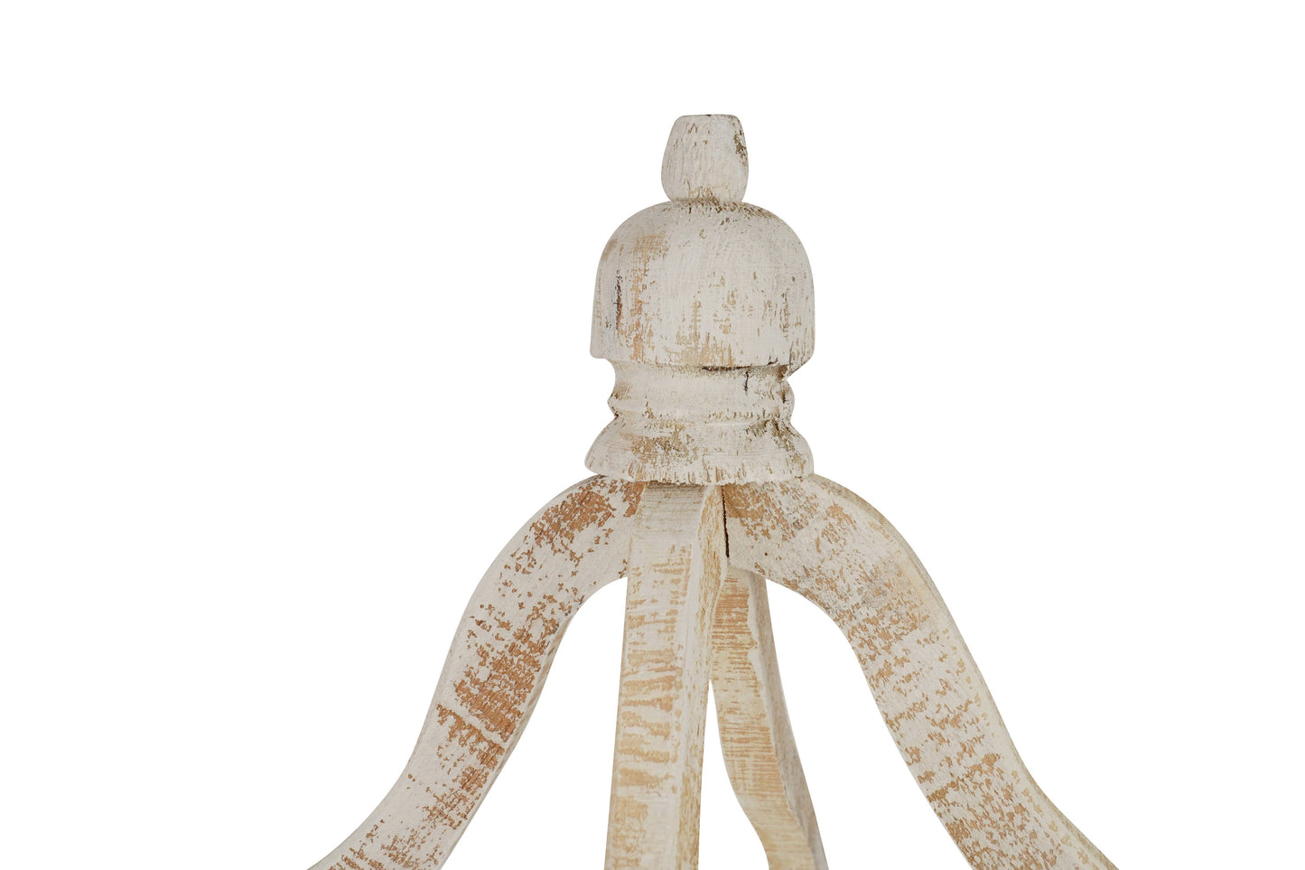 Le Menagerie - Kota Farmhouse Wood Lantern-Set of 3- Lanterns-White-Beauty