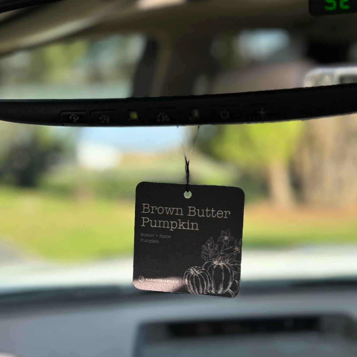 Milkhouse Candle Company - Car Freshener: Brown Butter Pumpkin