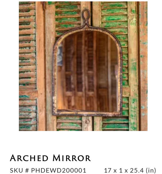 Porch View - Arched Mirror