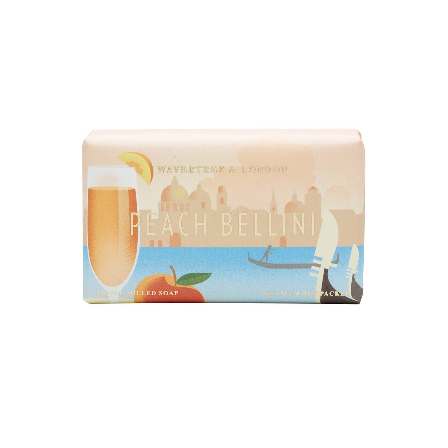 Wavertree & London - Peach Bellini Luxury Soap Bars