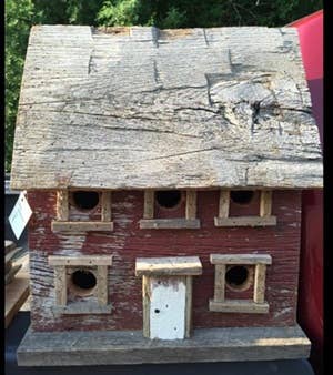 Le Menagerie  - Primitive Birdhouse