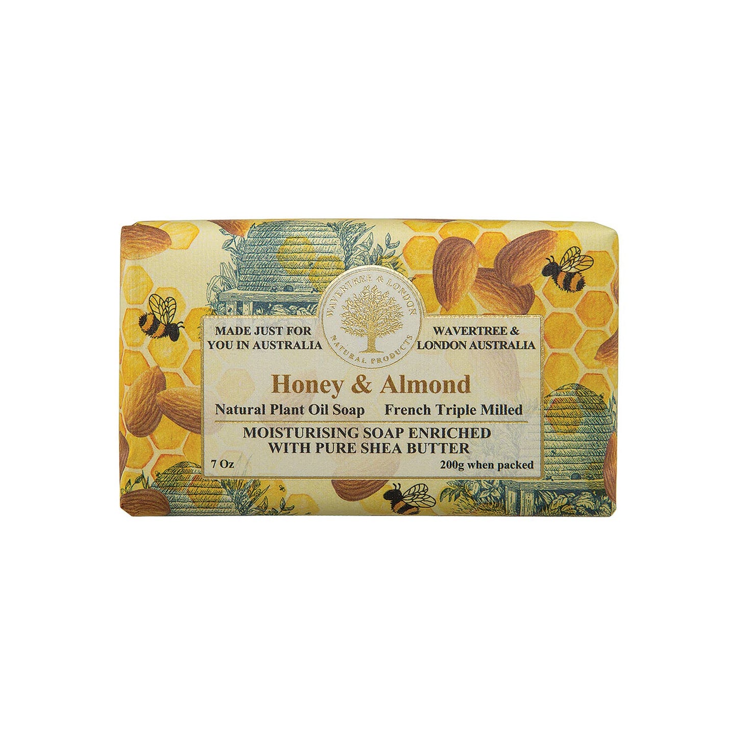 Wavertree & London - Wavertree & London Honey & Almond Luxury Soap Bars