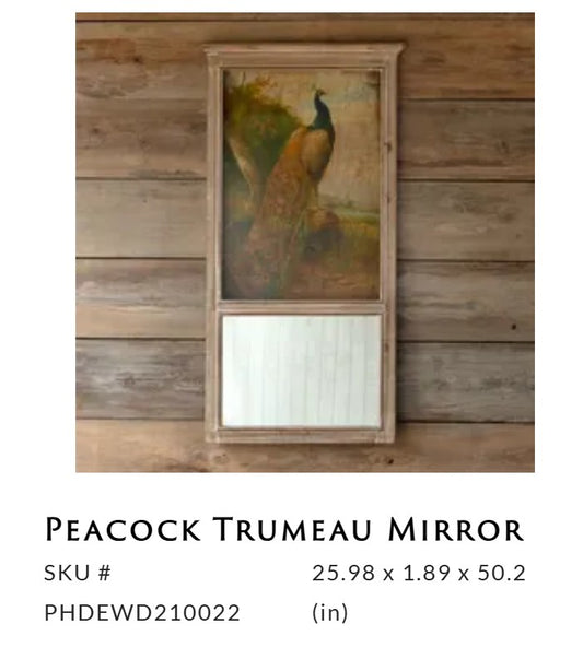 Porch View - Peaclock Trumeau Mirror