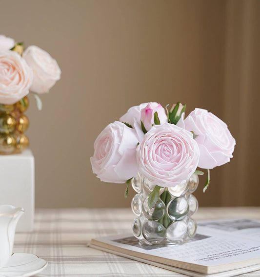 Angel Isabella - 6-stem bundle-Real Touch rose bouquet