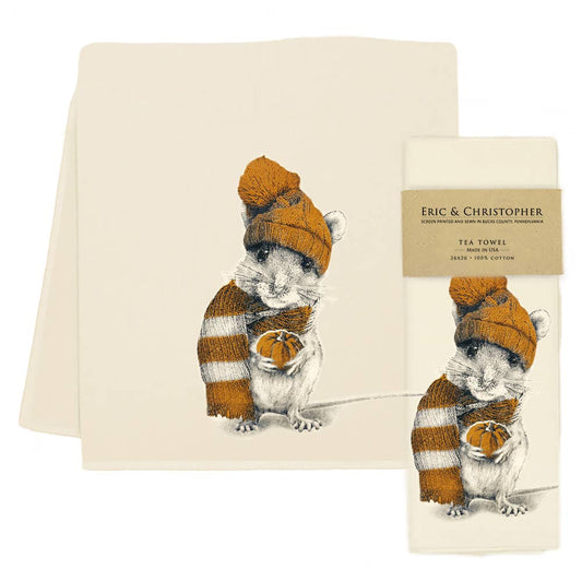 Eric & Christopher - Harvest Mouse Tea Towel