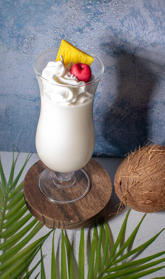 Pink Spruce - Hand poured Pina Colada Candle 