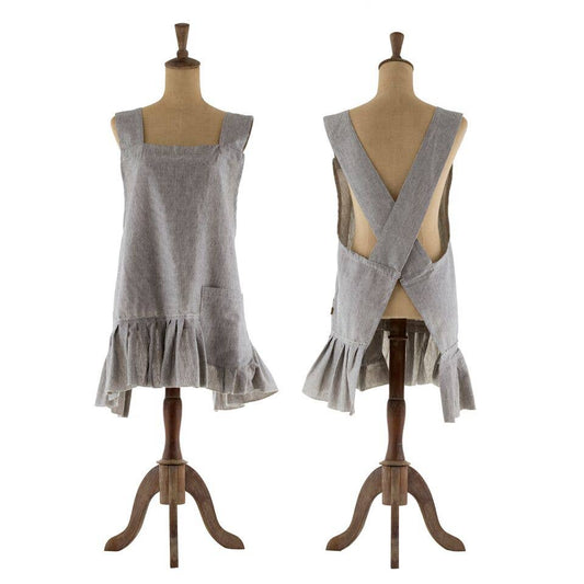 Raine & Humble - Apron-Chambray Raven