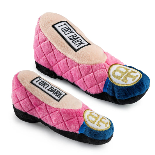 Haute Diggity Dog - Tory Bark Shoe Squeaker Dog Toy